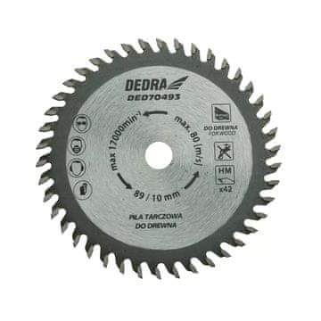 slomart Krožna rezila za les Dedra 89x10mm, 42T (za DED7049)