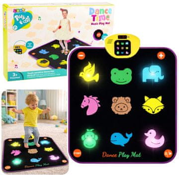 slomart LEAN TOYS Animals Plesna Podloga 5 Načinov, 3 Težavnosti
