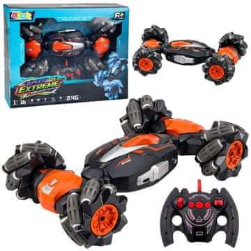 slomart RC drift avtomobil, akrobatski, Twist, oranžen 1:16