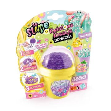slomart EPEE kreat. komplet so slime 'cvetlične kreacije' - rumena