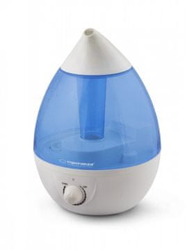 slomart Ultrazvočni vlažilnik zraka Esperanza COOL VAPOR z LED lučko