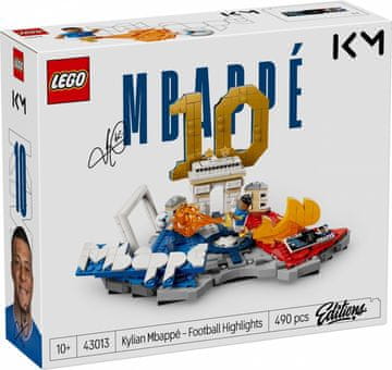 slomart LEGO EDITIONS 43013 Kylian Mbappé - Nogometni trenutki