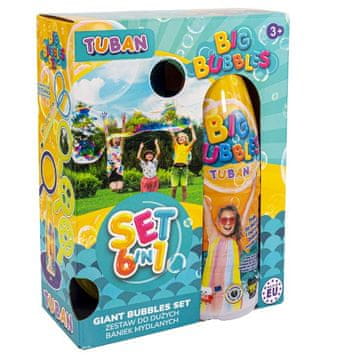 slomart Velik komplet za mehurčke Tuban 6v1