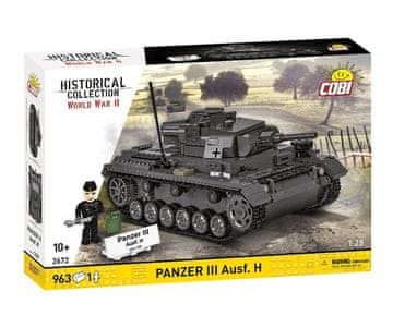 slomart COBI Kocke Panzer III Ausf. H, 963 elementi