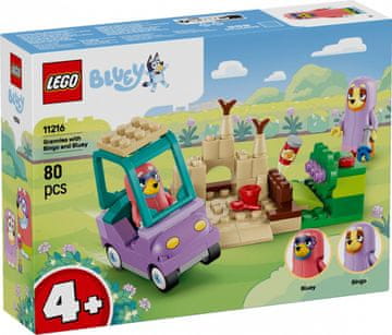 slomart LEGO Bluey Babice z Bingo in Blue 11216