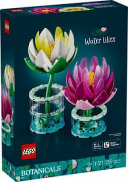 slomart LEGO Botanicals 11511 Vodne lilije, komplet za odrasle
