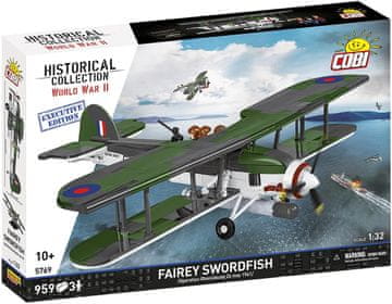 slomart COBI KLOCKI Fairey Swordfish - Executive Edition gradbeni bloki, 959 kosov