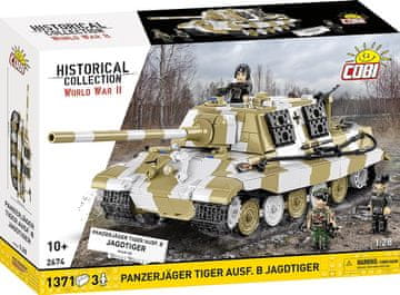 slomart COBI Klocki Panzerjager Tiger ausf.B 1371 elementov