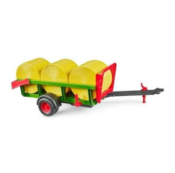 Bruder Bruder 02204 igrača balirka za okrogle bale, 1:16