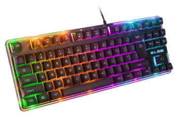 slomart Gaming tipkovnica Blow Heros USB, črna