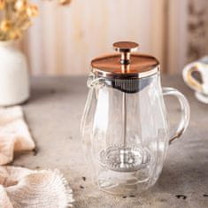 slomart Klausberg French press, steklo/baker, 0,35 L