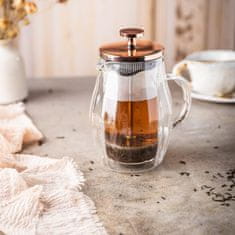 slomart Klausberg French press, steklo/baker, 0,35 L
