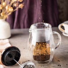 slomart Klausberg French press, steklo/baker, 0,35 L