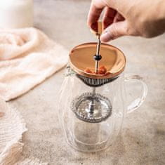 slomart Klausberg French press, steklo/baker, 0,35 L