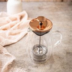 slomart Klausberg French press, steklo/baker, 0,35 L