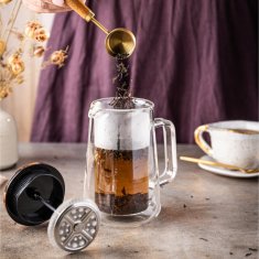 slomart Klausberg French press, steklo/baker, 0,35 L