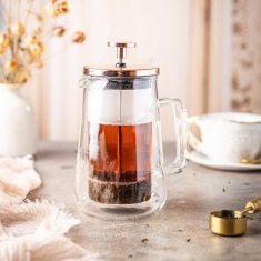 slomart Klausberg French press, steklo/baker, 0,35 L