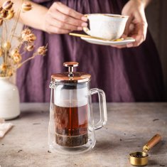 slomart Klausberg French press, steklo/baker, 0,35 L