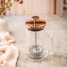 slomart Klausberg French press, steklo/baker, 0,35 L