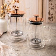 slomart Klausberg French press, steklo/baker, 0,35 L