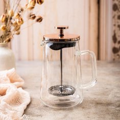 slomart Klausberg French press, steklo/baker, 0,35 L