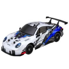 slomart Drift avto na daljinsko vodenje RC, 4WD, modri, 1:24