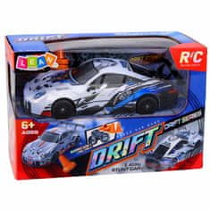 slomart Drift avto na daljinsko vodenje RC, 4WD, modri, 1:24