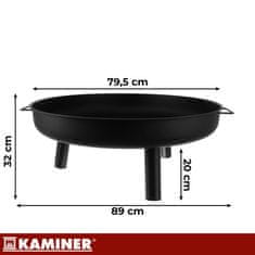 slomart Kaminer vrtno kurišče 80cm, jeklo