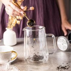 slomart Klausberg French press, steklo/baker, 0,60 L