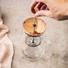 slomart Klausberg French press, steklo/baker, 0,60 L