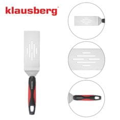 slomart Grill lopatka Klausberg KB-7897, 36 cm, nerjavno jeklo, plastičen ročaj