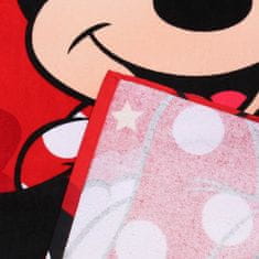 Disney Miška Minnie Rdeča, HITRO SUŠEČA brisača za plažo, kopalna brisača, 100% BOMBAŽ 70x140 cm OEKO-TEX