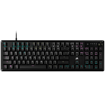 Corsair K70 CORE RGB Mehanična Tipkovnica, MLX Red Linear Stikala, črna