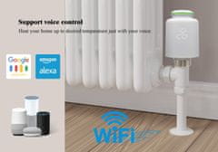 BOT BOT Pametna termostatska glava Tuya TH10 z ZigBee/WiFi, bela