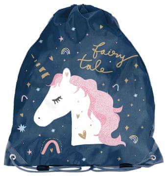 Paso Šolska torba za čevlje z unicorn za deklice