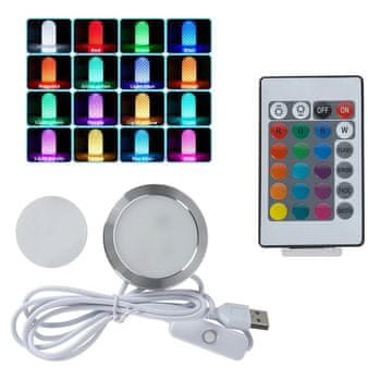 Start3Dprint RGB USB LED svetilke komplet, brezžični komplet