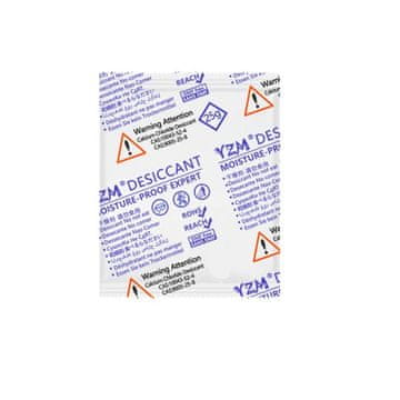 Start3Dprint 2 x 50 g vrečki kalcijevega klorida za vsrkavanje vlage, 10,5 x 17,5 cm