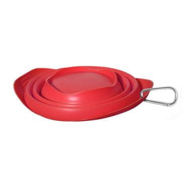 Kurgo Kurgo Collaps-a-Bowl Pasja skleda rdeča 710ml