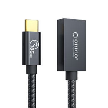 Orico CAF31 OTG USB-C / USB 3.1 Gen 2 adapter 30cm, črn
