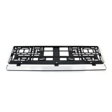 slomart AMiO Okvir za registrske tablice, krom, 53 cm