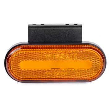 slomart AMiO OM-01-O LED obrysna svetilka, ovalna, oranžna
