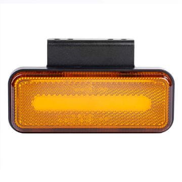 slomart AMiO OM-02-O LED obrysna svetilka, pravokotna, oranžna