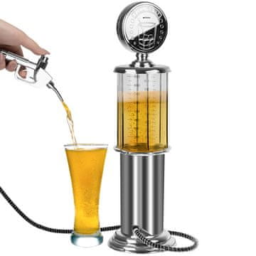 slomart RUHHY dispenzer za alkoholne/brezalkoholne pijače, 1L