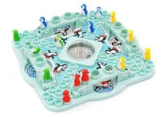slomart LEAN TOYS Družabna igra "Kit v akciji" - Dirka pingvinov
