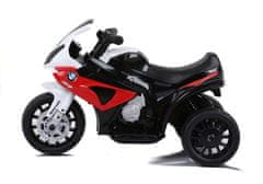 shumee BMW S1000RR baterijski tricikel za otroke LED luči rdeče barve