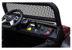 AUTONA LEAN CARS Mercedes Unimog 4x4 otroški avto na akumulator, zelen