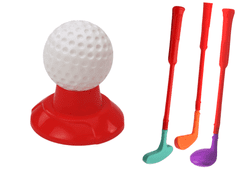 Komplet za mini golf za otroke z vozičkom na kolesih