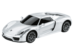 shumee Športni avtomobil na daljinsko upravljanje 1:24 Porsche 918 Spyder srebrne barve