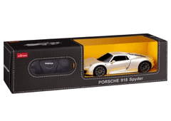 shumee Športni avtomobil na daljinsko upravljanje 1:24 Porsche 918 Spyder srebrne barve