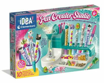 slomart CLEMENTONI Ustvarjalni set 'Tovarna pisal' Idea Art